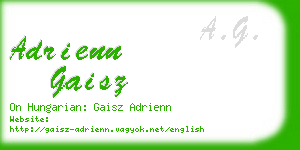 adrienn gaisz business card